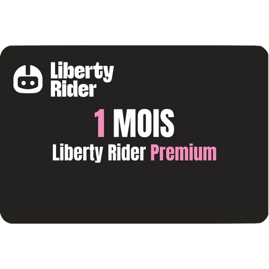 Carte-cadeau 1 MOIS - Liberty Rider Premium