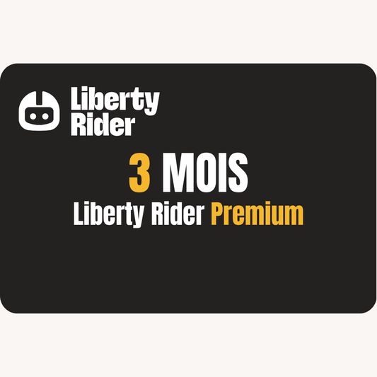 Carte-cadeau 3 MOIS - Liberty Rider Premium